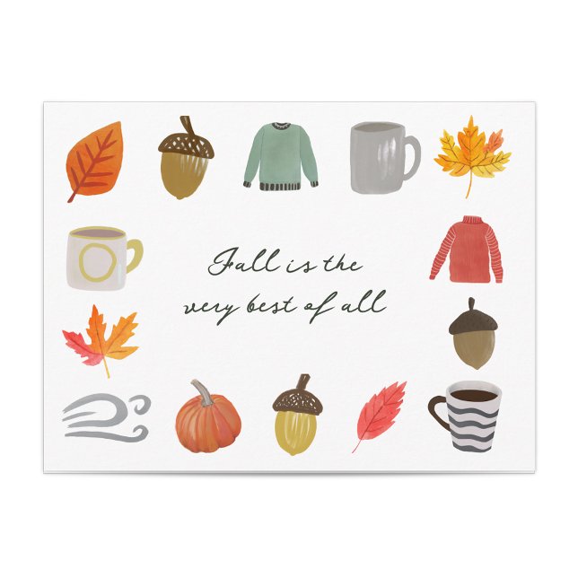Favourite Fall Things Card (Creator Uploaded)