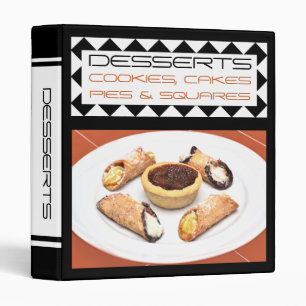 Favourite Family Dessert Recipe Binder