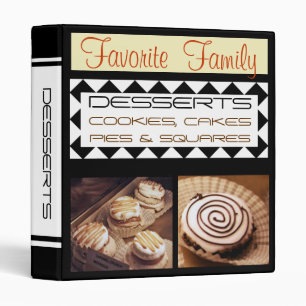 Favourite Family Dessert Recipe Binder