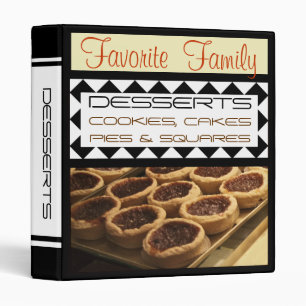 Favourite Family Dessert Recipe Binder