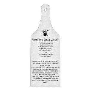 Favourite Family Recipe Cutting Board