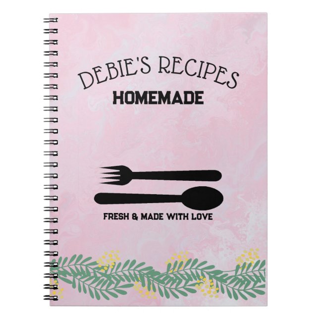  Favourite Family Recipe Personalized Recipe Book (Front)