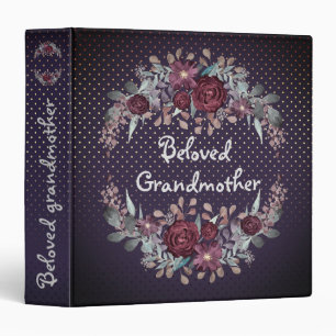 Favourite grandma, retro, vintage binder