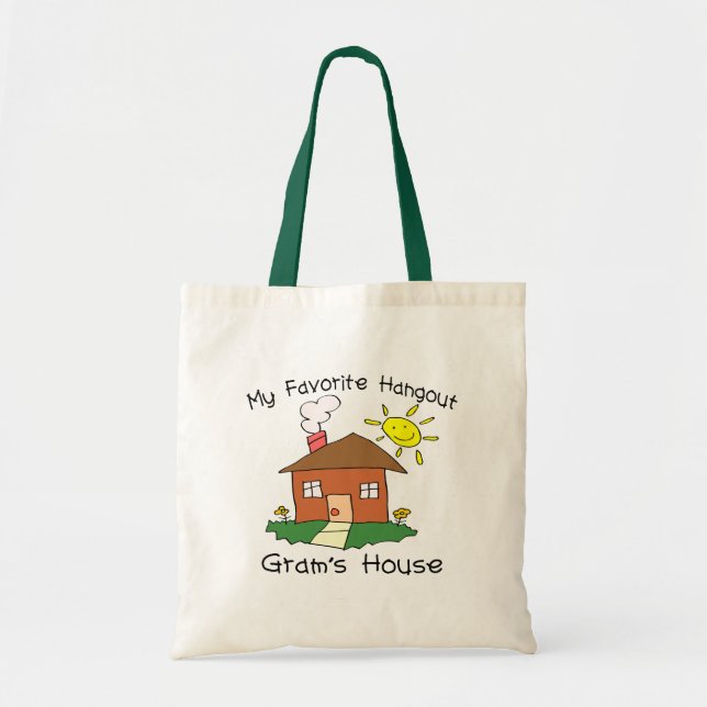 Favourite Hangout Gram's House Tote Bag (Front)