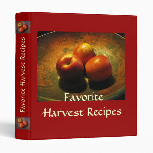 Favourite Harvest Recipes Binder