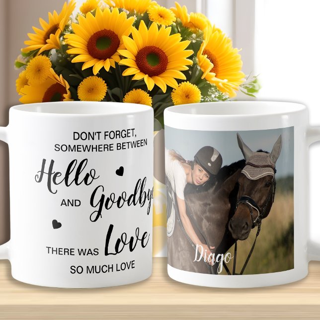 Favourite Hello Personalized Photo Pet Memorial Coffee Mug (Creator Uploaded)