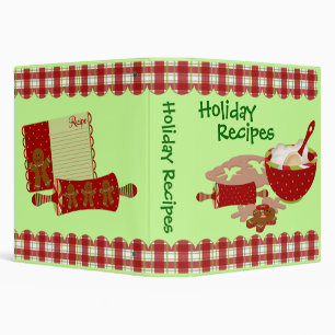 Favourite Holiday Recipes Binder
