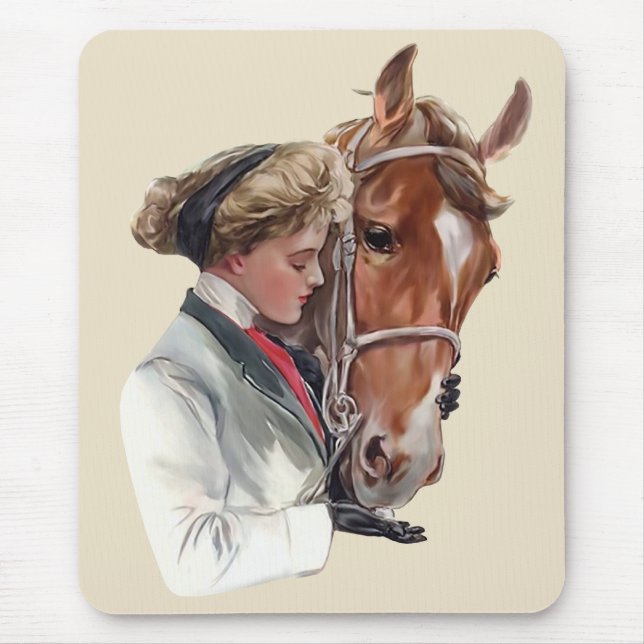 Favourite Horse Mouse Pad (Front)