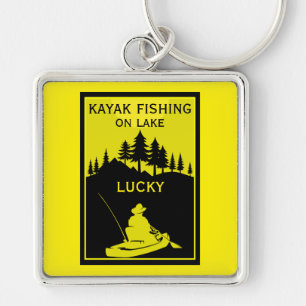  Favourite Kayak Lake And River Fishing Keychain