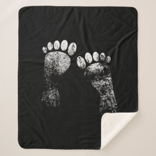 Favourite legs sherpa blanket