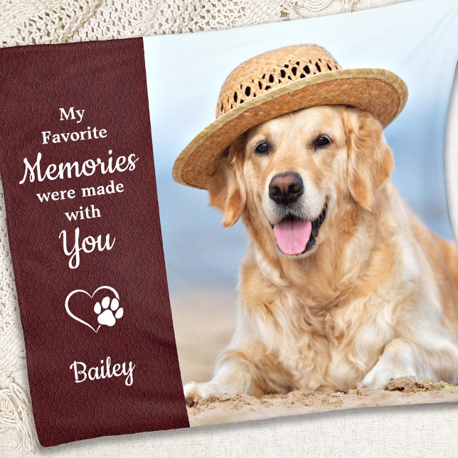 Favourite Memories made with You - Pet Memorial Fleece Blanket (Creator Uploaded)