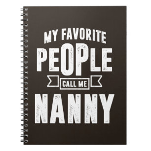Favourite Nanny Notebook