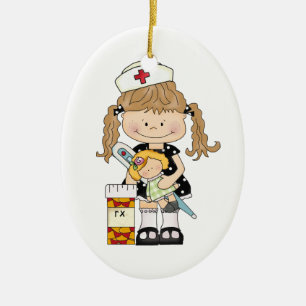 Favourite Nurse Ceramic Ornament