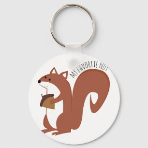 Favourite Nut Keychain