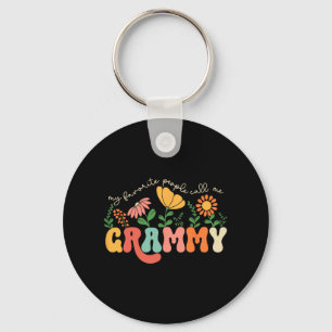 Favourite People Call Me Grammy Mothers Day  Keychain