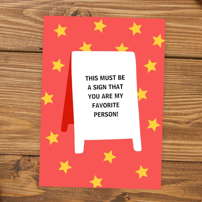 Favourite Person Anniversary Card (Creator Uploaded)