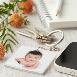 Favourite Photos 2-Photo Template Keychain