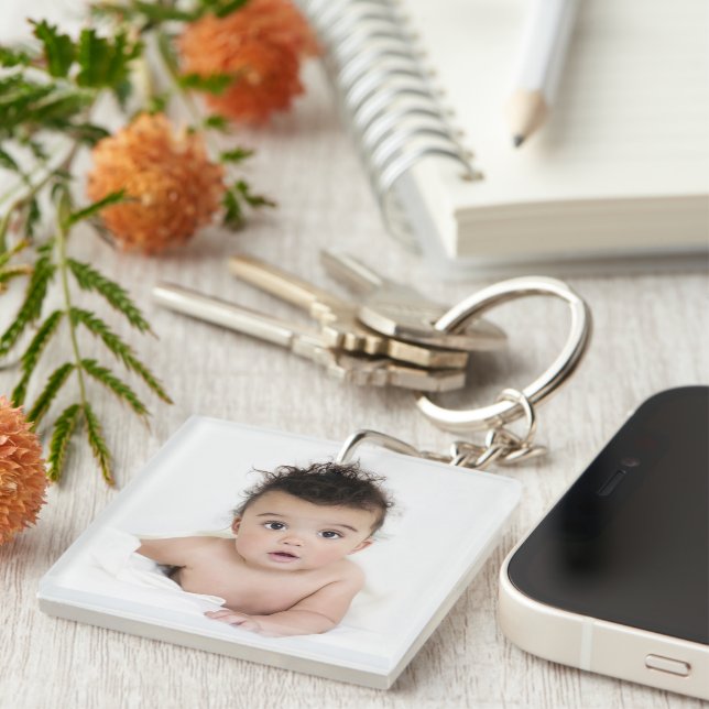 Favourite Photos 2-Photo Template Keychain (Front Right)