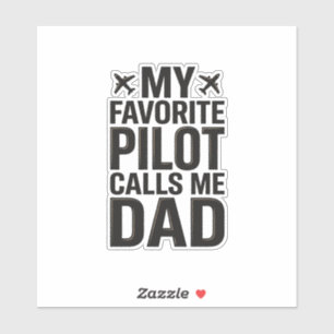 Favourite Pilot Calls Me Dad Vintage Airplane Shir