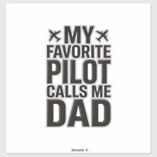 Favourite Pilot Calls Me Dad Vintage Airplane Shir