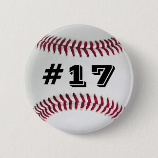 Favourite Player Baseball Button #2