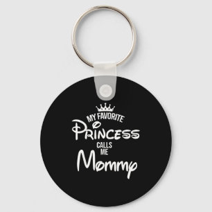 Favourite princess calls mommy shirt mom mothers d keychain