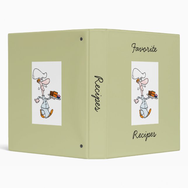 Favourite Recipes Binder (Background)