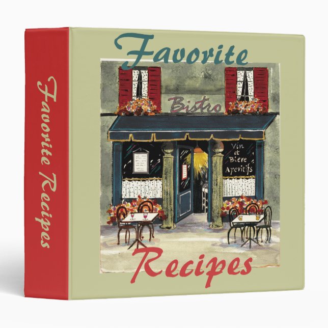 Favourite  Recipes- binder (Front/Spine)