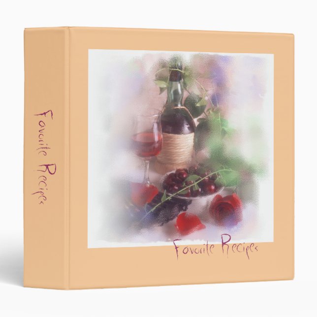 Favourite Recipes Binder (Front/Spine)