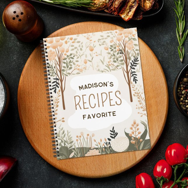 Favourite Recipes Book Personalized  (Creator Uploaded)