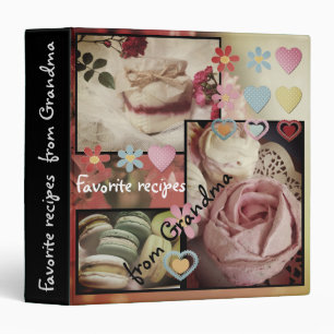 Favourite recipes from grandma 3 ring binder
