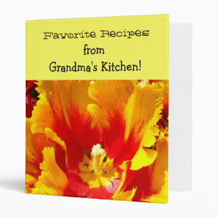 Favourite Recipes Grandma's Kitchen recipe binder