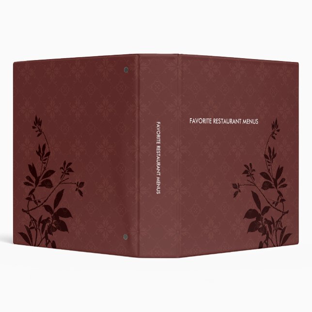 Favourite Restaurants Binder (Background)