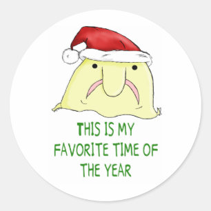 Favourite Season Classic Round Sticker