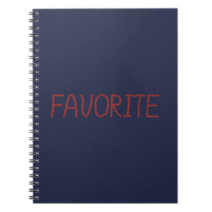 Favourite Spiral Notebook