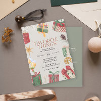 Favourite Things Friend Gift Exchange Holiday Part