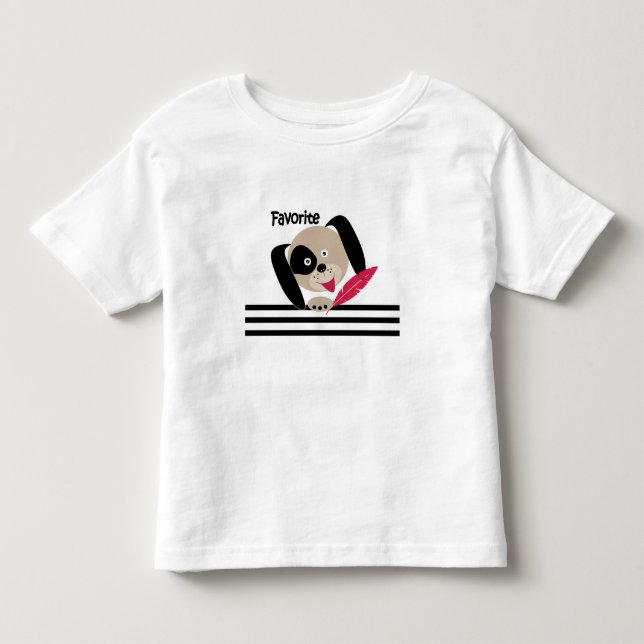 Favourite . toddler t-shirt (Front)