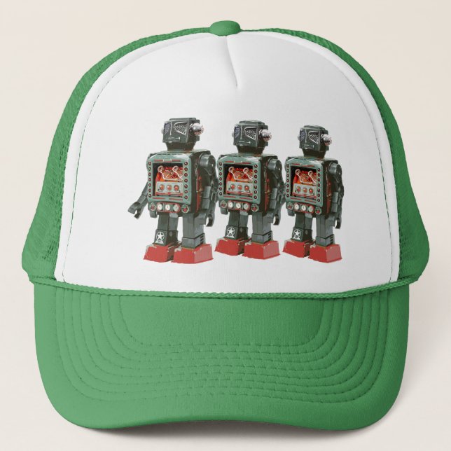 Favourite Toy Robot w Canons Trucker Hat (Front)