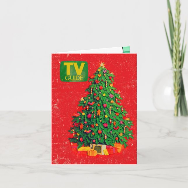 Favourite TV Christmas Shows Card (Front)