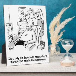 Favourite TV Soaps. Funny Plaque