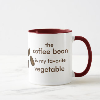 Favourite Vegetable 11 oz Ringer Mug