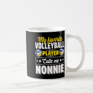 Favourite volleyball player calls nonnie mother's coffee mug