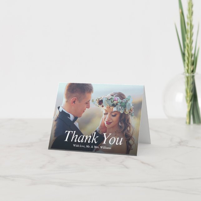 Favourite Wedding Photo Thank You (Front)