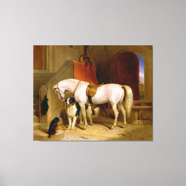 Favourites, the Property of H.R.H. Prince George Canvas Print (Front)