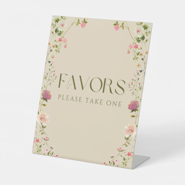Favours Sign (Front)