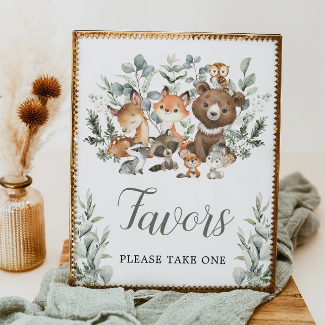 Favours Sign Eucalyptus Woodland Baby Animals Part (Creator Uploaded)