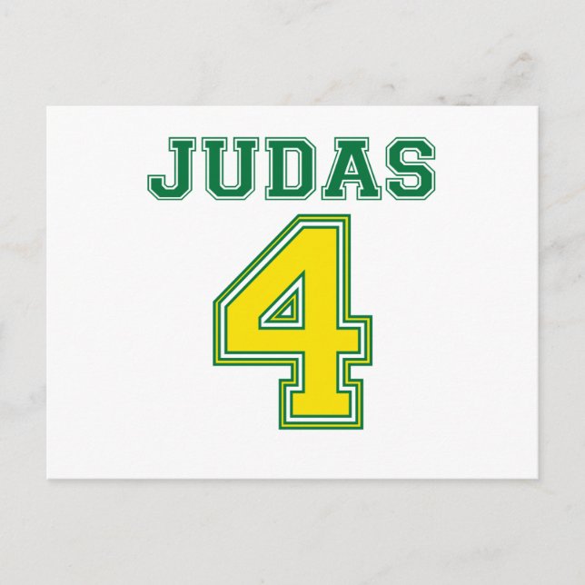 Favre Judas Postcard (Front)
