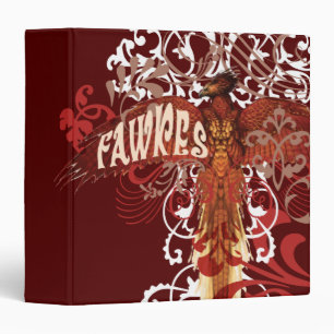 Fawkes Spread Wings Binder