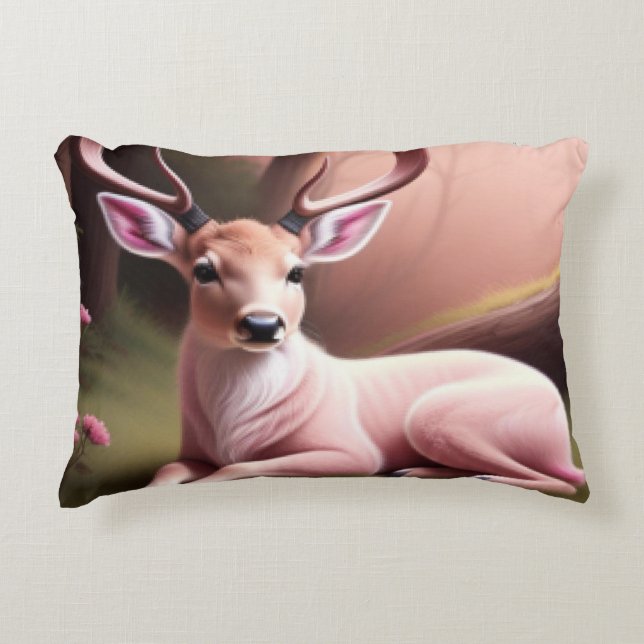 Fawn  accent pillow (Front)