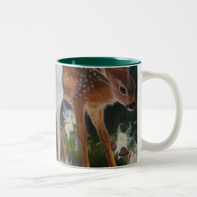 Fawn and Fairies Mug (Right)
